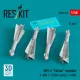 ResKit Models AIM-4 Falcon missiles (4 pcs) (F-89H, F-101B/F (early), F-102A) (3D Printed) - AIM-4 Falcon – rakéták, 4 db