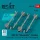 ResKit Models AIM-9E Sidewinder missiles (4 pcs) (A-4, A-6, A-7, F-4, F-8, F-100, F-104, F-105, Mirage III) (3D Printed) - AIM-9E Sidewinder – rakéták, 4 db