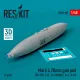 ResKit Models Mark 4 20mm gun pod (OV-10A, F-8 , F-4 (USN), A-4, A-6A) (1 pcs) (3D Printed) - gépágyúkonténer, 1 db