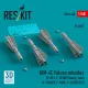 ResKit Models AIM-4C Falcon missiles (F-89J, F-101B/F (early, late), CF-101B/F, F-102A, F-4C/D/E/EJ) (4 pcs) (3D Printed) - rakéták, 4 db