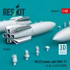 ResKit Models Mk.83 bombs with MAU-91 (4 pcs) (A-4E, A-4F, B-52G/H) (3D printed) - Mk.83 – bombák, 4 db