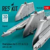 ResKit Models Pivot pylons for F-111 (A, D, E) with LAU-105 (4 pcs) (3D Printed) - fegyverfelfüggesztő pilonok, 4 db