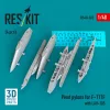 ResKit Models Pivot pylons for F-111F with LAU-105 (4 pcs) (3D Printed) - fegyverfelfüggesztő pilonok, 4 db