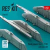 ResKit Models Pivot pylons for F-111F with LAU-105 (4 pcs) (3D Printed) - fegyverfelfüggesztő pilonok, 4 db