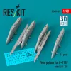 ResKit Models Pivot pylons for F-111F with LAU-105 (4 pcs) (3D Printed) - fegyverfelfüggesztő pilonok, 4 db