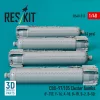 ResKit Models CBU-97/105 cluster bombs (4 pcs) (F-15E, F-16, A-10, B-1B, B-2, B-52) (3D Printed) - CBU-97/105 – kazettás bombák, 4 db