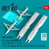 ResKit Models GBU-39 SDB bombák, 8 db + BRU-61 bombafelfüggesztők, 2 db