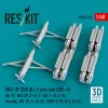 ResKit Models GBU-39 SDB bombák, 8 db + BRU-61 bombafelfüggesztők, 2 db