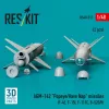 ResKit Models AGM-142 Popeye/Have Nap missiles (2 pcs) (F-4E, F-15I, F-111C, B-52G/H) (3D Printed) - AGM-142 Popeye/Have Nap – rakéták, 2 db