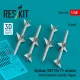 ResKit Models Skyflash (RB71/Av.71) missiles (4 pcs) (British Phantom, Tornado, Viggen) (3D Printed) - Skyflash (RB71/Av.71) – rakéták, 4 db