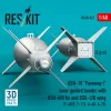 ResKit Models GBU-10 Paveway I – BSU-4/B + BSU-3/B vezérsíkkal, 2 db