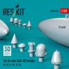 ResKit Models Mk.84 with BSU-50 bombs (2 pcs) (B-52, B-1B, B-2A) (3D printed) - bombák BSU-50 egységgel, 2 db