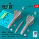 ResKit Models AGM-62 Walleye I ER missiles (2 pcs) with AN/AWG-16 data link pod (1 pcs) (A-4, A-6, A-7, F-4, F/A-18) (3D Printed) - AGM-62 Walleye I ER – rakéták, 2 db