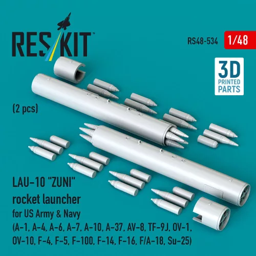 ResKit Models LAU-10 ZUNI – rakétaindító, 2 db