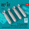 ResKit Models BL755 – kazettás bombák, 4 db