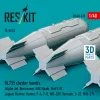 ResKit Models BL755 – kazettás bombák, 4 db
