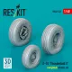 ResKit Models A-10 Thunderbolt II (weighted) wheels set (3D Printed) - A-10 Thunderbolt II – terhelt állapotú kerékkészlet