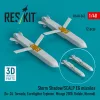 ResKit Models Storm Shadow/SCALP EG missiles (2 pcs) (Su-24, Tornado, Eurofighter Typhoon, Mirage 2000, Rafale, Nimrod) (3D Printed) - Storm Shadow/SCALP EG – rakéták, 2 db