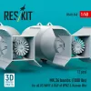 ResKit Models MK.36 bombs (2 pcs) (1000 lbs) for all US NAVY & RAF of WW2 & Korean War (3D Printed) - bombák, 1000 fontos, 2 db