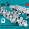 ResKit Models MBD3-U6-68 multiple bombs racks (2 pcs) (3D Printed) - MBD3-U6-68 – többes bombafelfüggesztő keretek, 2 db