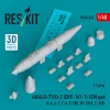 ResKit Models AN/ALQ-71(V)-2 (QRC-161-1) ECM pod (1pcs) (A-4, A-7, F-4, F-100, RF-101C, F-105) (3D Printed) - AN/ALQ-71(V)-2 (QRC-161-1) ECM – konténer, 1 db