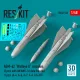 ResKit Models AGM-62 Walleye II missiles (2 pcs) with AN/AWG-16 data link pod (1 pcs) (A-4, A-6, A-7, F-4, F/A-18) (3D Printed) - AGM-62 Walleye II – rakéták, 2 db