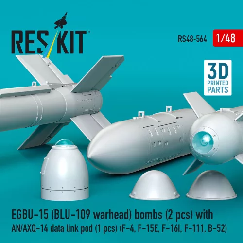 ResKit Models EGBU-15 (BLU-109 warhead) – bombák, 2 db