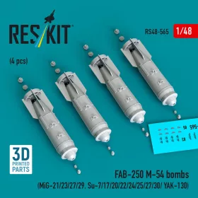 ResKit Models FAB-250 M-54 – bombák, 4 db