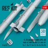 ResKit Models S-24 missiles with APU-68 (4 pcs) (MiG-21, MiG-23, MiG-27, MiG-29, Su-7, Su-17, Su-25, Su-24, Mi-24) (3D Printed) - S-24 – rakéták, 4 db