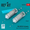 ResKit Models FAB-500 M-54 bombs (2 pcs) (Su-17, Su-22, Su-24, Su-25) (3D Printed) - FAB-500 M-54 – bombák, 2 db