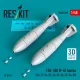 ResKit Models FAB-500 M-62 bombs (2 pcs) (Su-17, Su-22, Su-24, Su-25, Su-30) (3D Printed) - bombák, 2 db