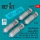 ResKit Models Mk-XVII – mélységi bombák, 350 fontos, 4 db