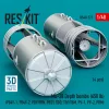 ResKit Models Mk-38 Depth bombs (650 lb) (4 pcs) (PB4Y-1, PB4Y-2, PBY/PBN, PB2Y, SBD, TBF/TBM, PV-1, PV-2, PBM) (3D Printed) - Mk-38 – mélységi bombák, 650 fontos, 4 db