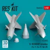 ResKit Models R-98 MR/MT missiles (2 pcs) (Su-11, Su-15, Yak-28) (3D Printed) - R-98 MR/MT – rakéták, 2 db