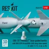 ResKit Models GBU-10 Paveway I – BSU-37/B + BSU-3A/B vezérsíkkal, kis sebességű változat, 2 db