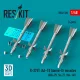 ResKit Models R-27ET (AA-10 Alamo-D) missiles (4 pcs) (MiG-29, Su-27, Yak-141) (3D Printed) - R-27ET (AA-10 Alamo-D) – rakéták, 4 db