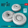 ResKit Models A-4 Skyhawk early version weighted wheel set (3D Printed) - terhelt állapotú kerékkészlet