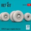 ResKit Models SEPECAT Jaguar weighted wheel set (3D Printed) - terhelt állapotú kerékkészlet