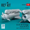 ResKit Models Kh-29L (AS-14A Kedge) missiles with AKU-58 (2 pcs) (Su-17, Su-25, Su-24, Su-30) (3D Printed) - Kh-29L (AS-14A Kedge) – rakéták, 2 db