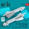 ResKit Models Kh-29T (AS-14B Kedge) missiles with AKU-58 (2 pcs) (Su-17, Su-25, Su-24, Su-30, Mig-27) (3D Printed) - Kh-29T (AS-14B Kedge) – rakéták, 2 db