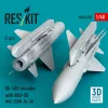 ResKit Models Kh-58U missiles with AKU-58 (2 pcs) (MiG-25BM, Su-24) (3D Printed) - Kh-58U – rakéták, 2 db