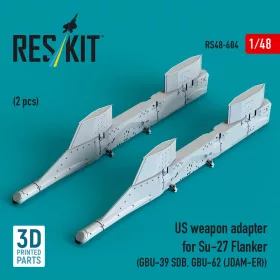   ResKit Models Su-27 Flanker – amerikai fegyveradapter GBU-39 SDB és GBU-62 (JDAM-ER) fegyverekhez, 2 db