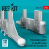 ResKit Models Su-27 Flanker – amerikai fegyveradapter GBU-39 SDB és GBU-62 (JDAM-ER) fegyverekhez, 2 db