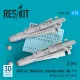 ResKit Models AGM-65 Maverick missiles with LAU-117 (2 pcs) (AV-8B, A-10, F-16, F/A-18) (3D Printed) - AGM-65 Maverick – rakéták, 2 db