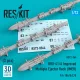 ResKit Models BRU-41/A Improved Multiple Ejector Rack (IMER) (3 pcs) (F/A-18A/B/C/D) - BRU-41/A Improved – többszörös bombafelfüggesztő keret, 3 db