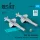 ResKit Models Red Top missiles (2 pcs) (EE Lightning, Sea Vixen, Hawker Hunter) (3D Printed) - Red Top – rakéták, 2 db
