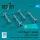 ResKit Models R.550 Magic-2 missiles (4 pcs) (Mirage F.1, Mirage 2000, Mirage III, Rafale, Super Etendard, MiG-21, Jaguar) (3D Printed) - R.550 Magic-2 – rakéták, 4 db