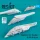 ResKit Models Pylons for P-8A Poseidon for BPK kit (4 pcs) (3D Printed) - fegyverfelfüggesztő pilonok, 4 db