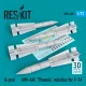 ResKit Models AIM-54C Phoenix missiles for F-14 (4pcs) (3D Printed) - AIM-54C Phoenix – rakéták, 4 db