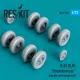 ResKit Models B-52 (G,H) Stratofortress wheels set (weighted) (Resin & 3D Printed) - terhelt állapotú kerékkészlet